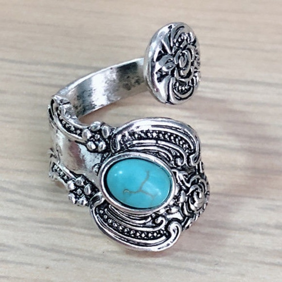 emerritts Jewelry - Turquoise  925 Silver Ring size 7.5, 8,5, 8, 12